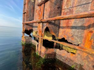 Bevaring af Danmarks første ø-havn